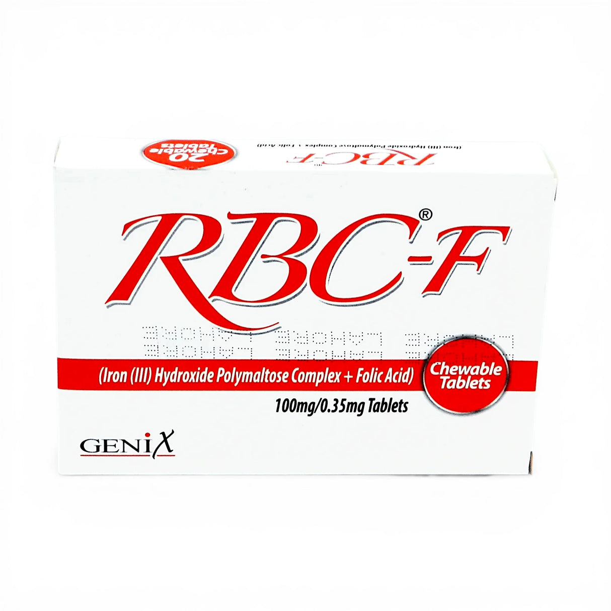 tablets rbc f 20s