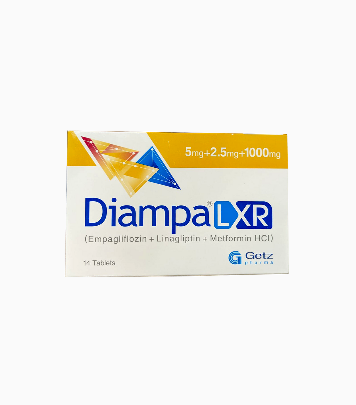 tab diampa lxr 5mg+2.5mg+1000mg 14s