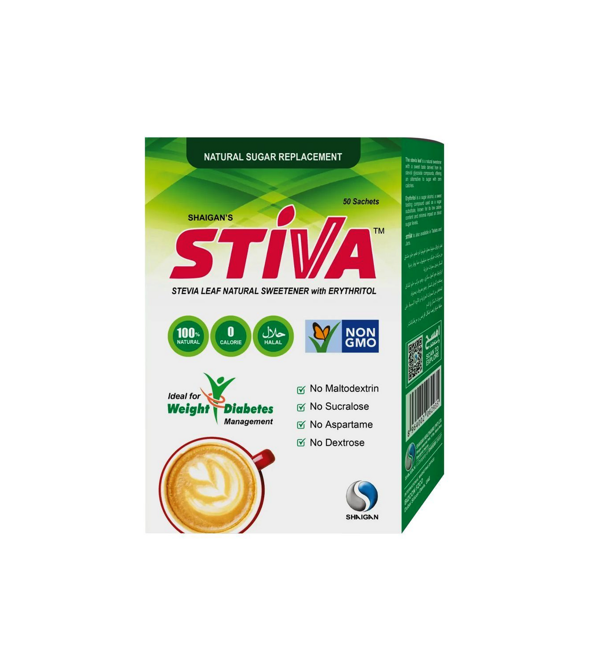 stiva sweetener sachet 50s