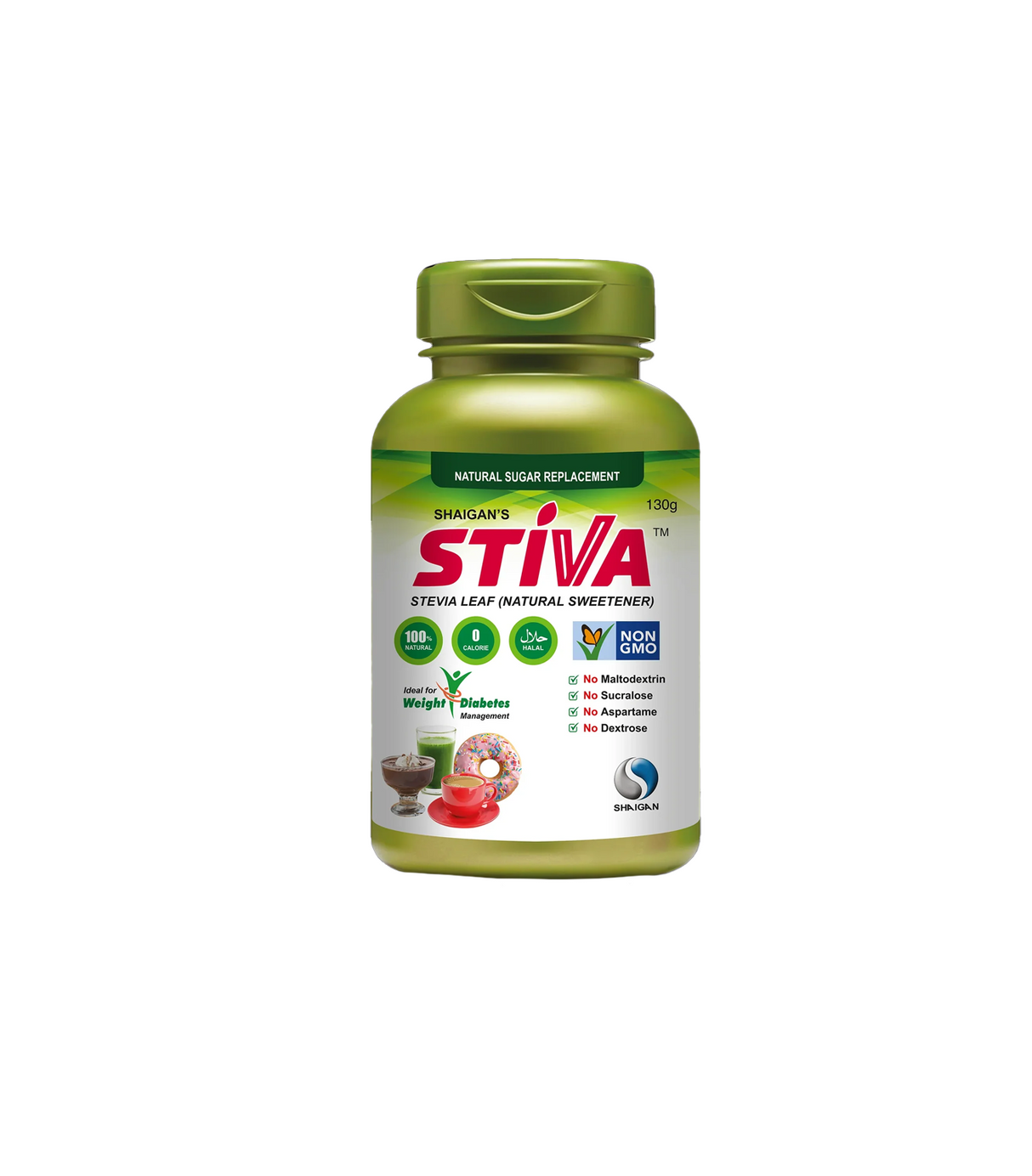 stiva sweetener jar 130g