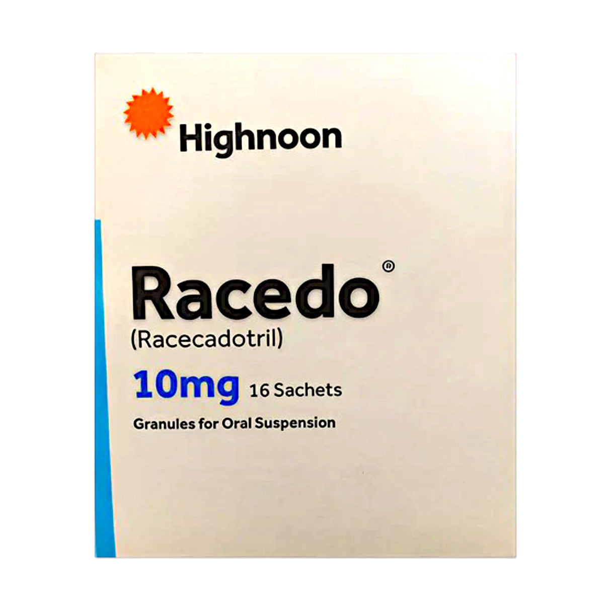 sachets racedo 10mg 16s