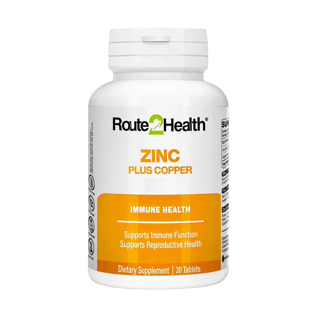 route 2 health tablets zinc plus copper 50mg 30t 1s