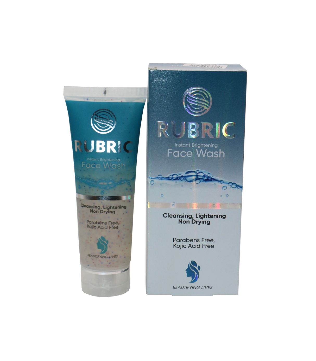rubric facewash instant brightening 100ml