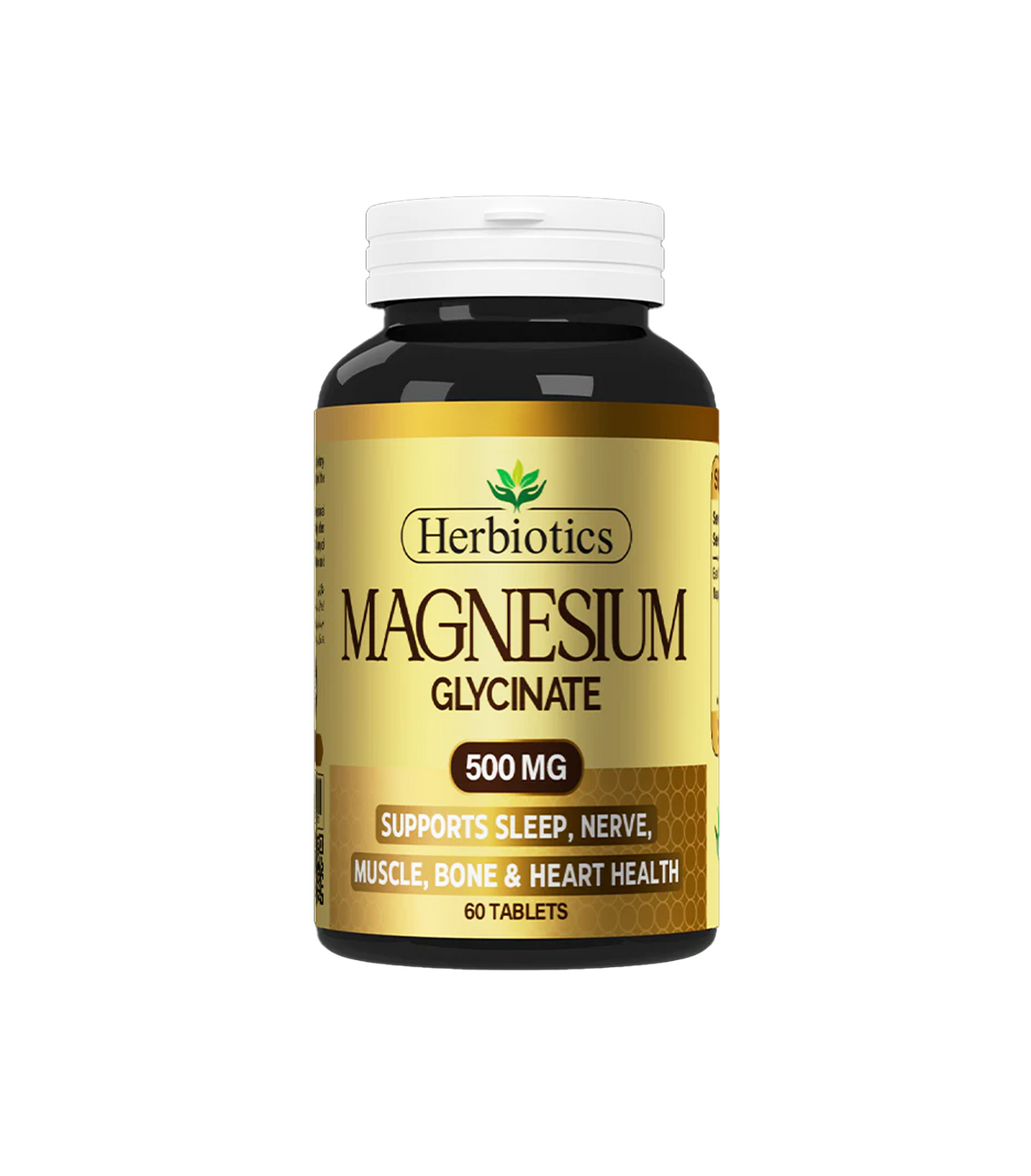 herbiotics tab magnesium glycinate 500mg 60t 1s