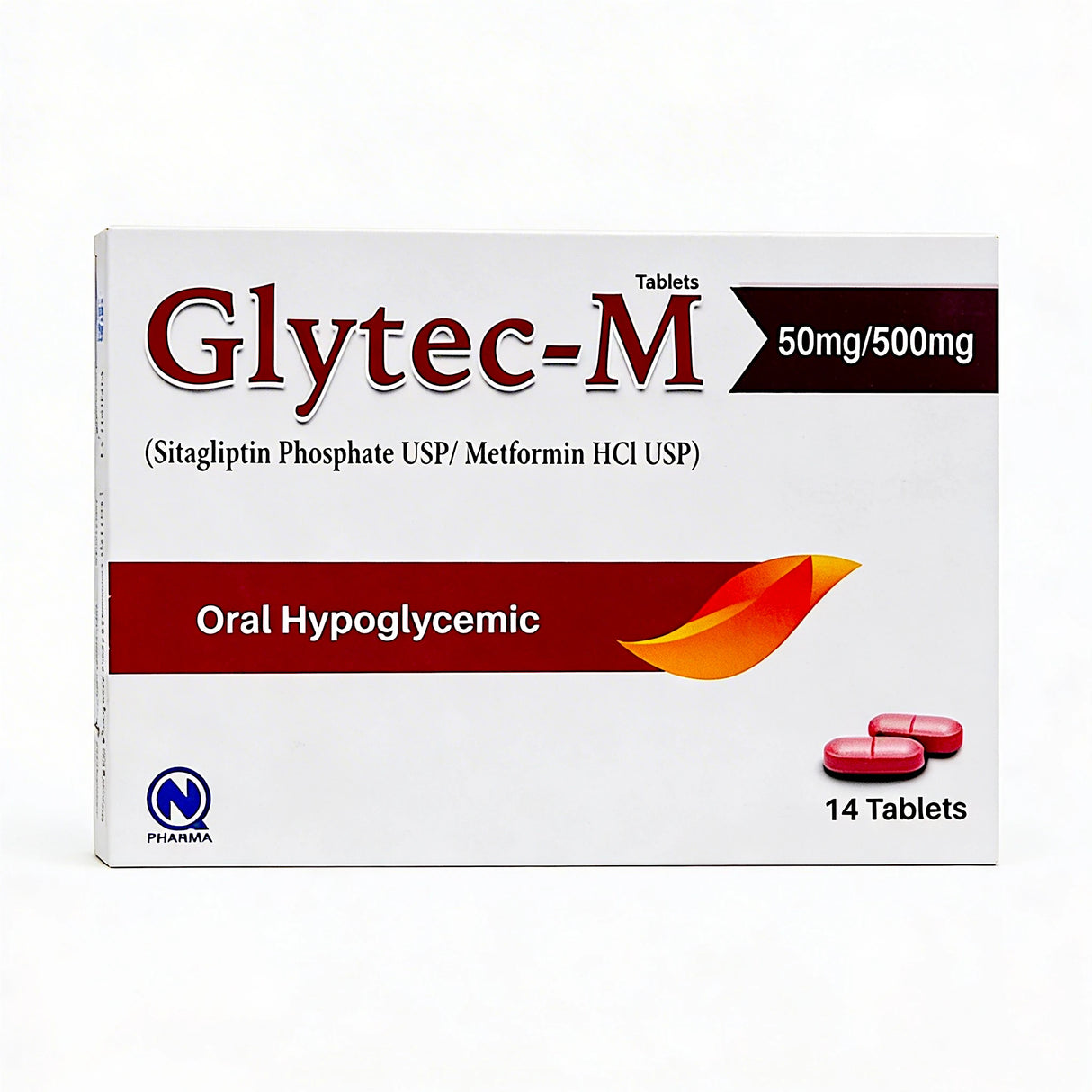tablets glytec m 50/500mg 14s nabiqasim