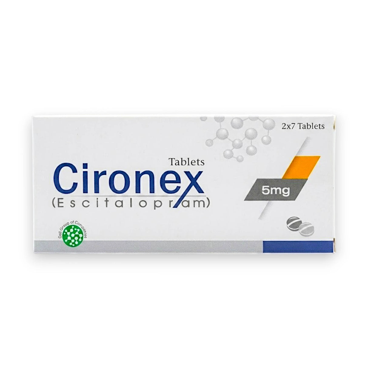 tab cironex 5mg 14s