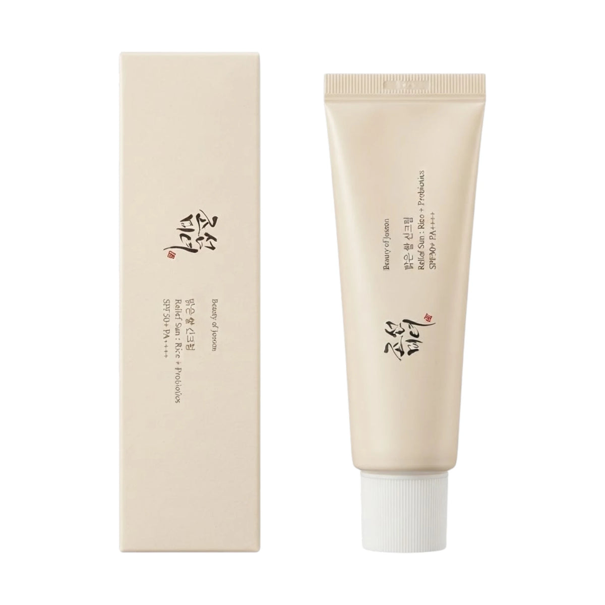 beauty of joseon sunblock relief sun: rice spf50 50ml