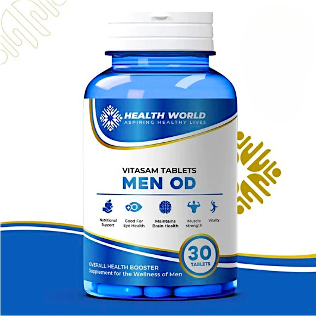 health world tablets vitasam men od 30t 1s