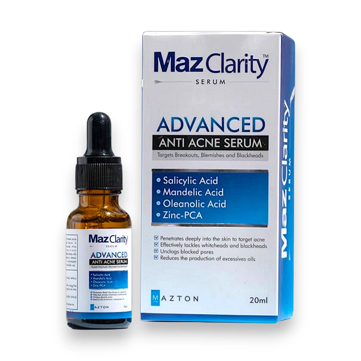 maz clarity serum advanced anti acne 20ml
