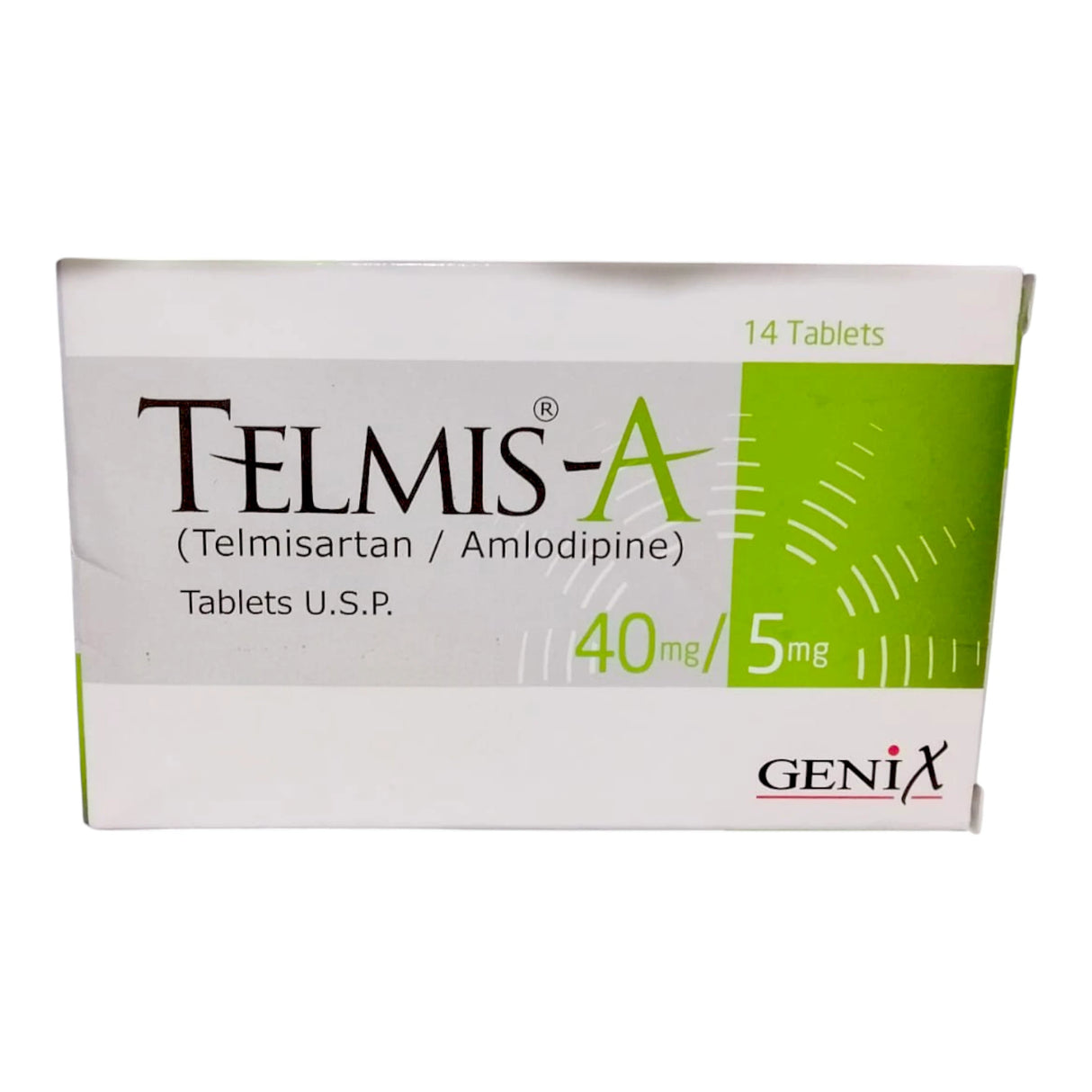 tablets telmis a 5/40mg 14s