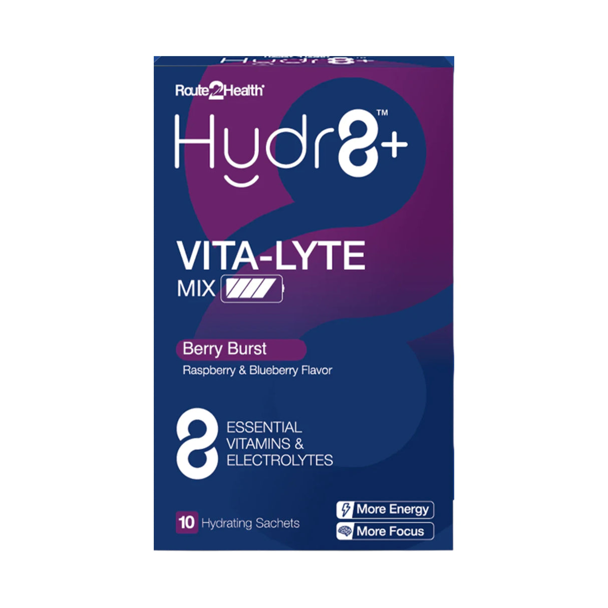 sachets hydr8+ vita-lyte mix raspberry&blueberry 10s