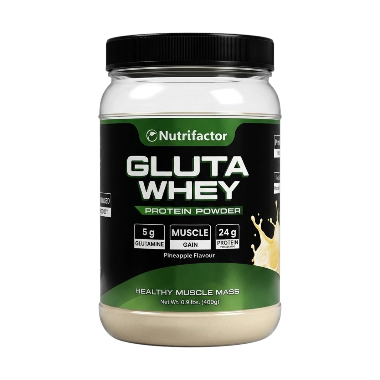 nutrifactor gluta whey protein powder 400g