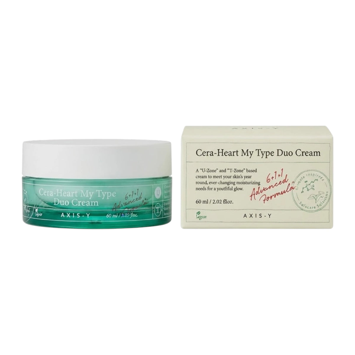 axis-y cream duo cera - heart my type 60ml
