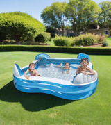 intex swimming pool inflatable 90''x90''x26'' 56475