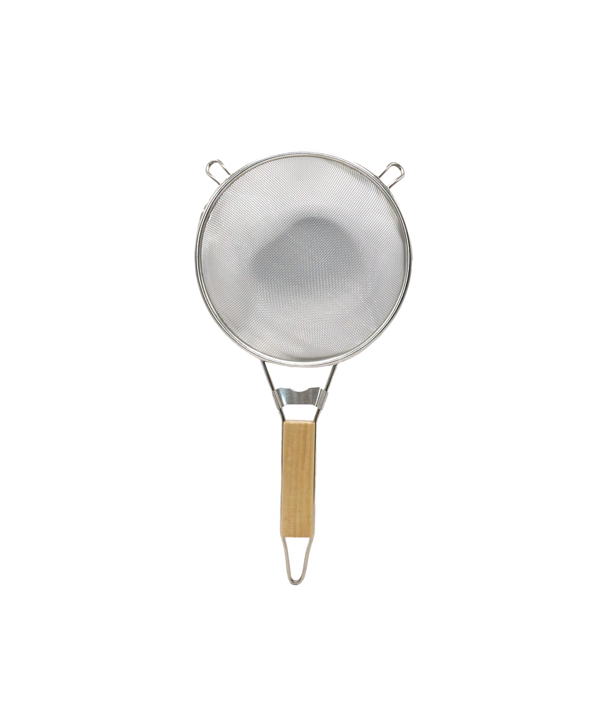 frying strainer 18cm wood handle china