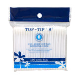 plastic cotton bud 100pc pack