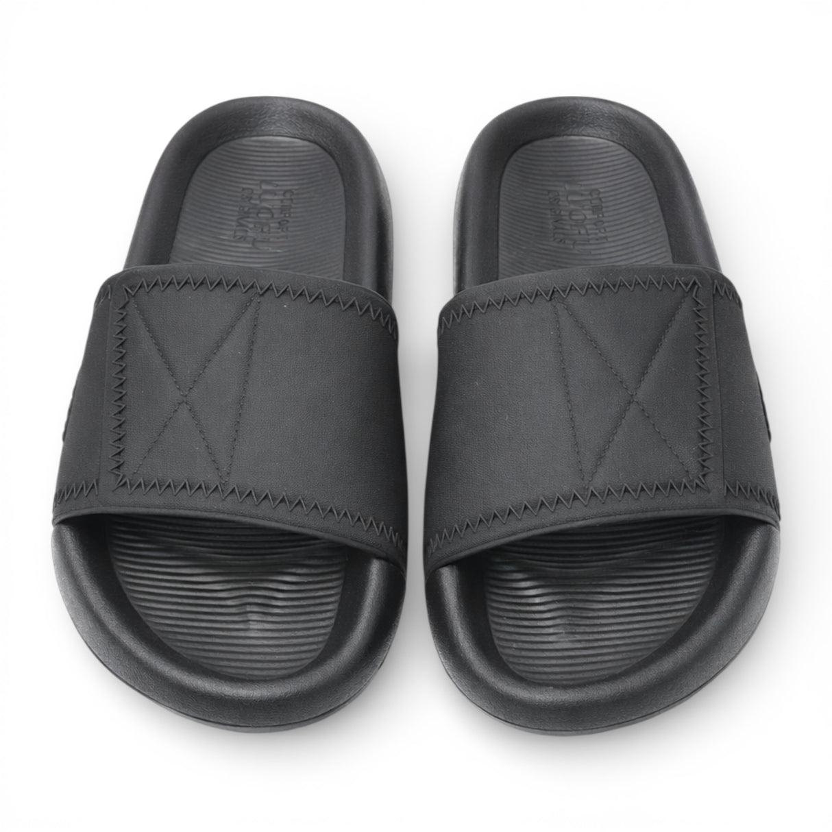 gents slipper 40-45 black china e7210-e01