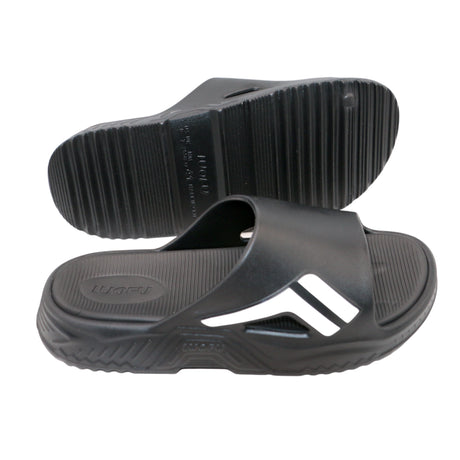 gents slipper 40-45 black china e6244-e01