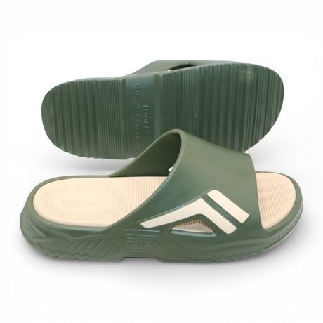 gents slipper 40-45 green china e6244-e01