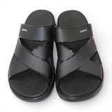 gents slipper 40-45 black china e6240b