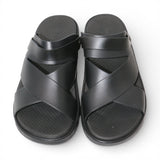 gents slipper 40-45 black china e6240b