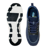 skechers distance walker 40-45 men's walking shoes - navy blue m62498