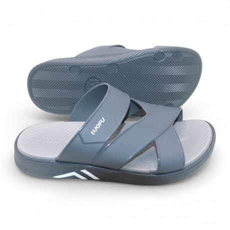 gents slipper 40-45 gray china e6240b-e01