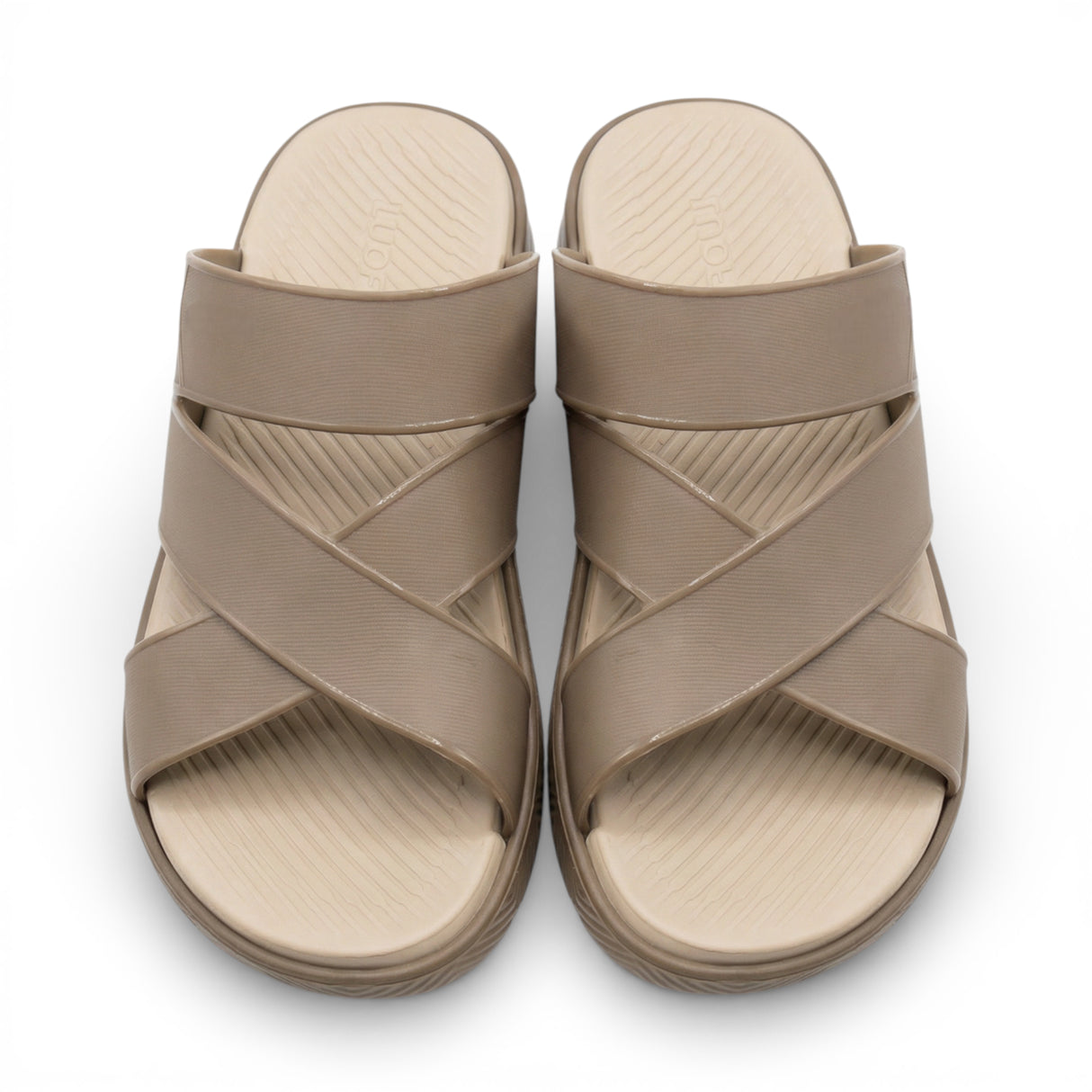 gents slipper 40-45 brown china 6240b