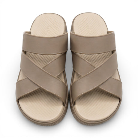 gents slipper 40-45 brown china 6240b