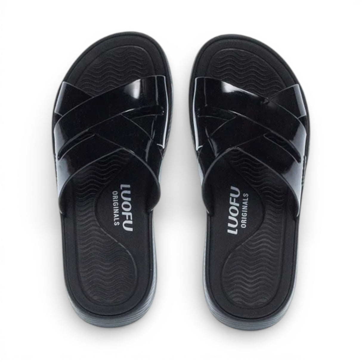 ladies slipper 36-41 black china e7223-e01