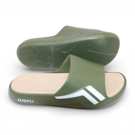 gents slipper 40-45 green china e6213-e32
