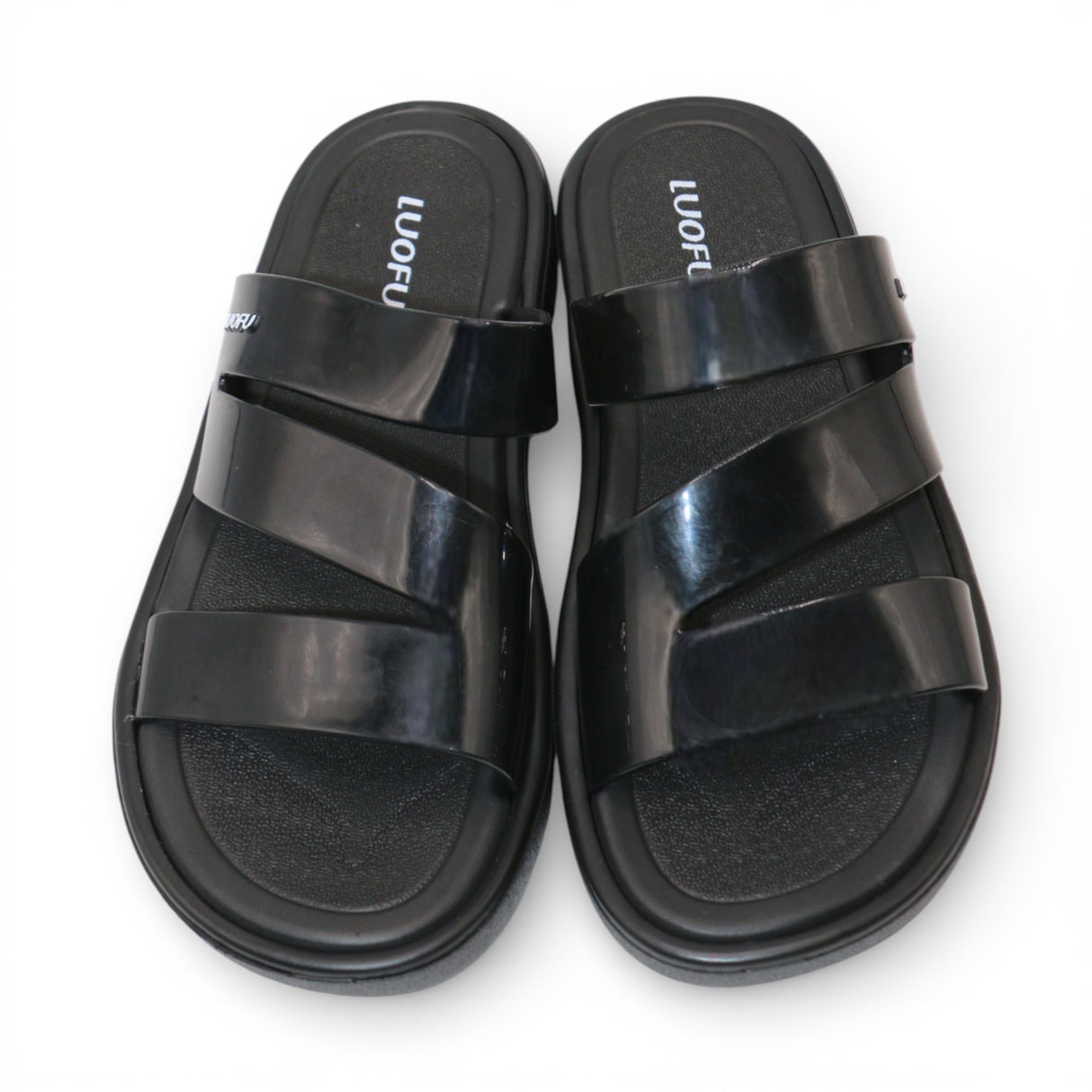 ladies slipper 36-41 black china e7224-e01