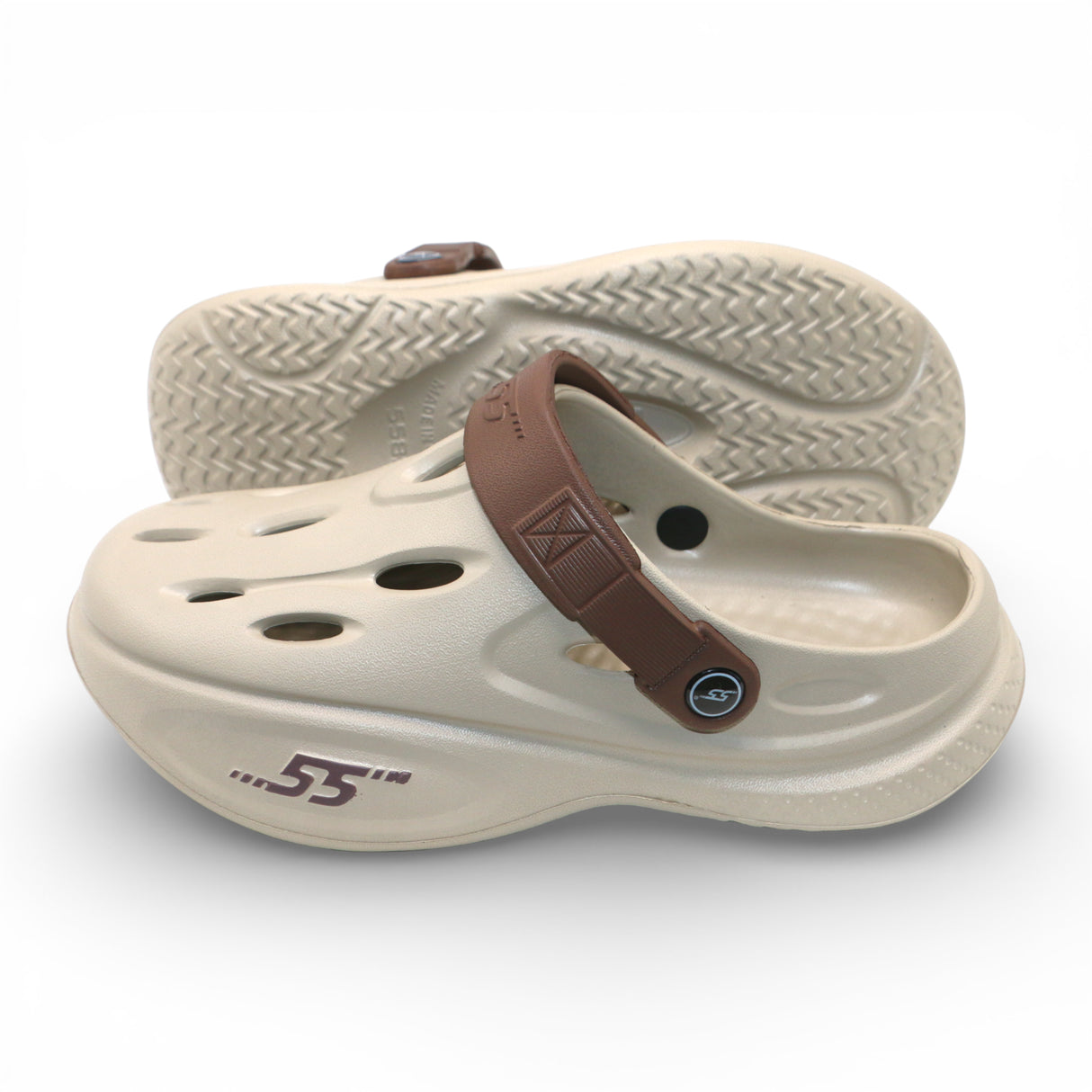 gents crocs 40-45 skin brown china 5582