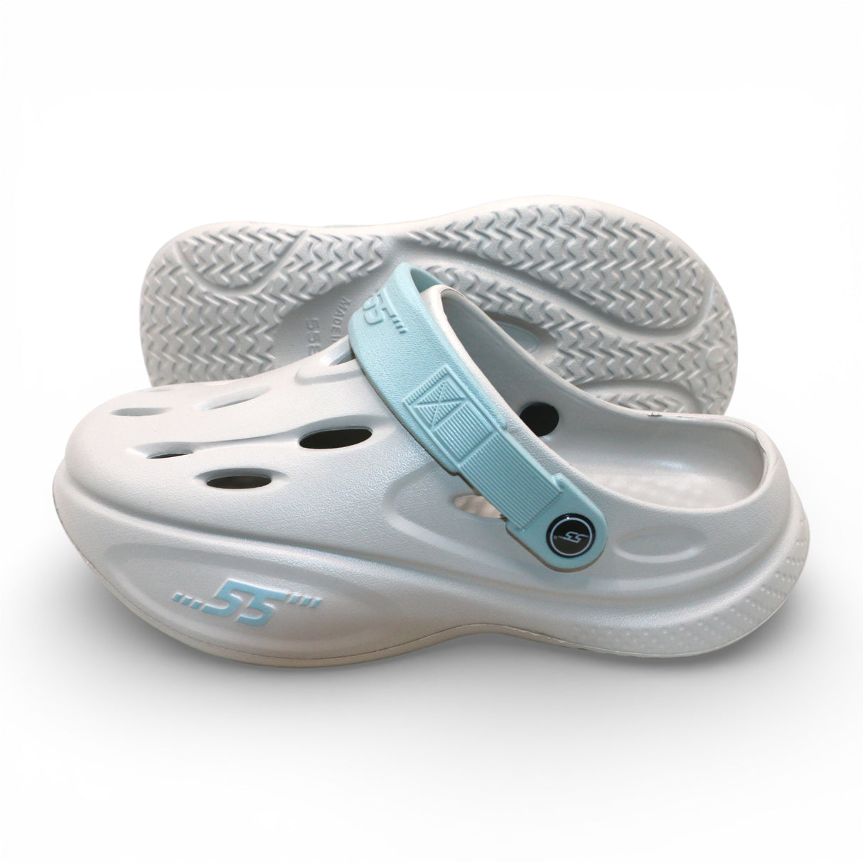 gents crocs 40-45 light grey china 5582