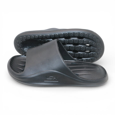 gents slipper 40-45 black china e0020-1