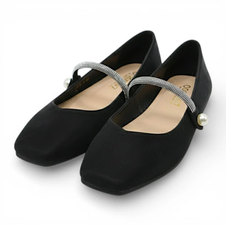 ladies fancy pumpy 36-41 black china 8812-37