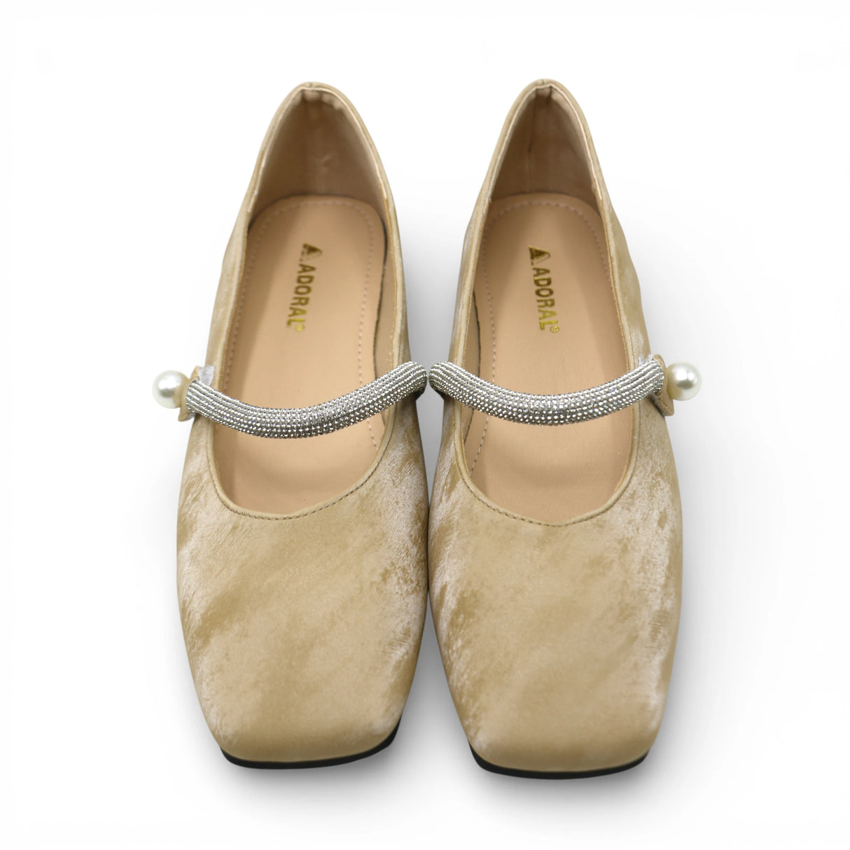 ladies fancy pumpy 36-41 khaki china 8812-37