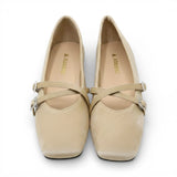 ladies fancy pumpy 36-41 khaki china 8812-20