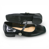 ladies fancy pumpy 36-41 black china 926-23