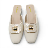 ladies fancy half pumpy 36-41 apricot china 332-15
