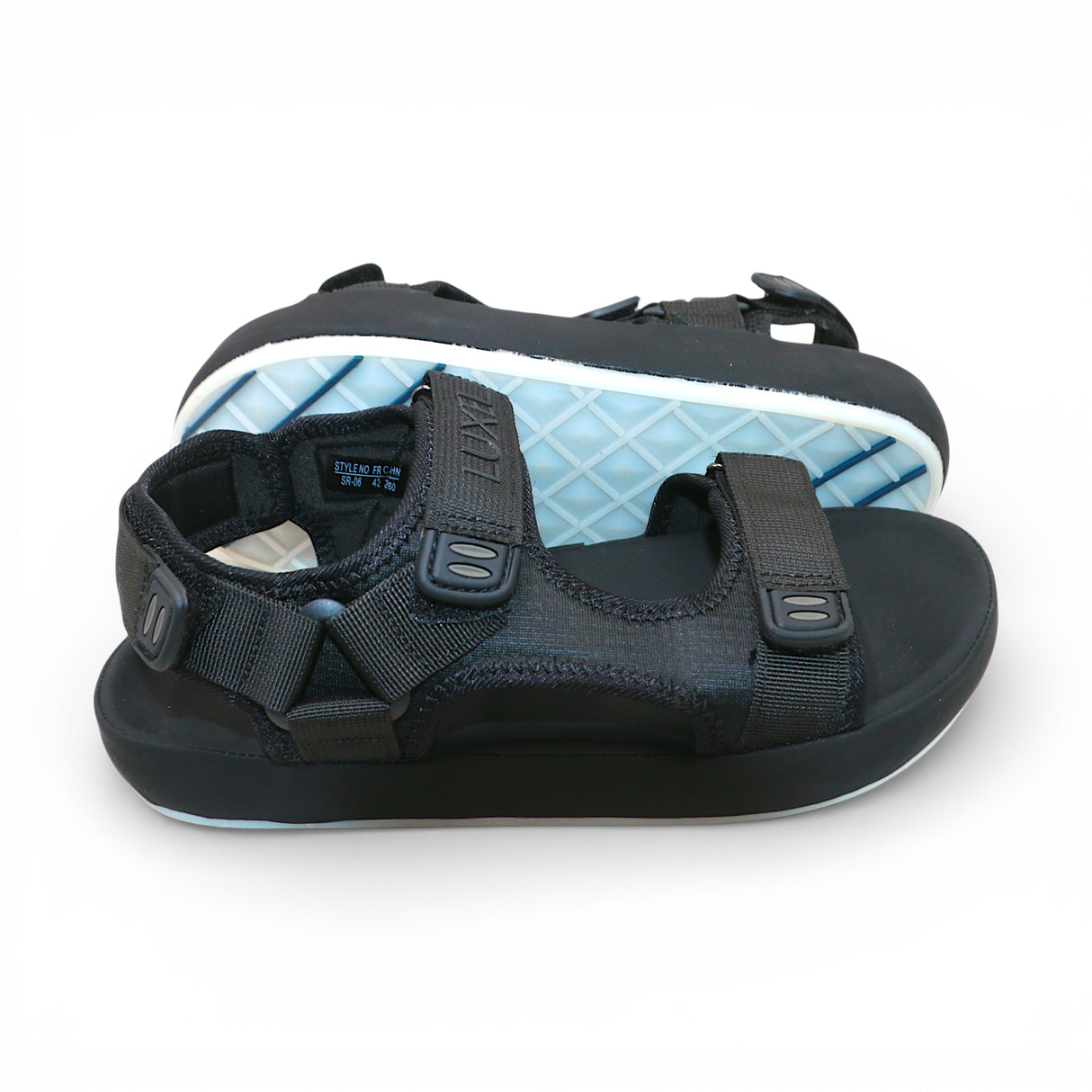 gents sandal 40-45 black sr006