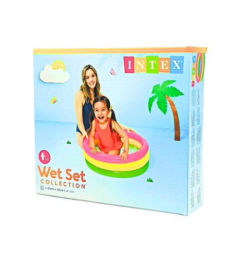 intex swimming pool 24''x8.5'' 57107np
