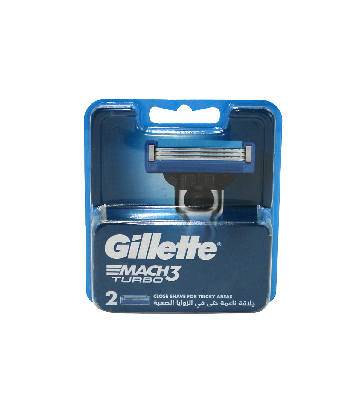 gillette blade mach3 turbo 2pc