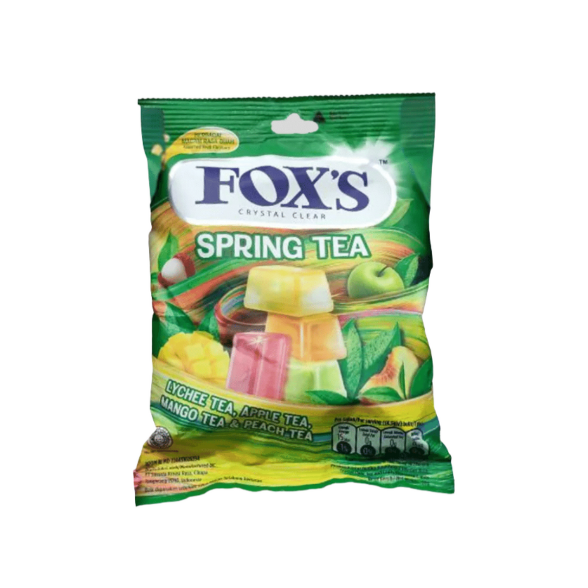 foxs candy spring tea 90g pouch – KK Mart