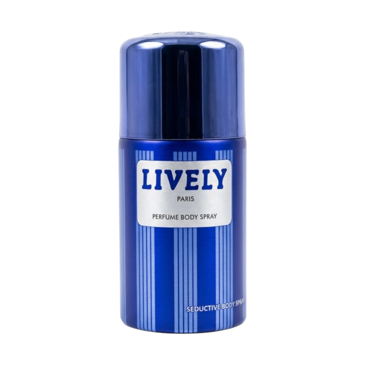 lively body spray blue 250ml for men