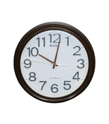 wall clock brown china