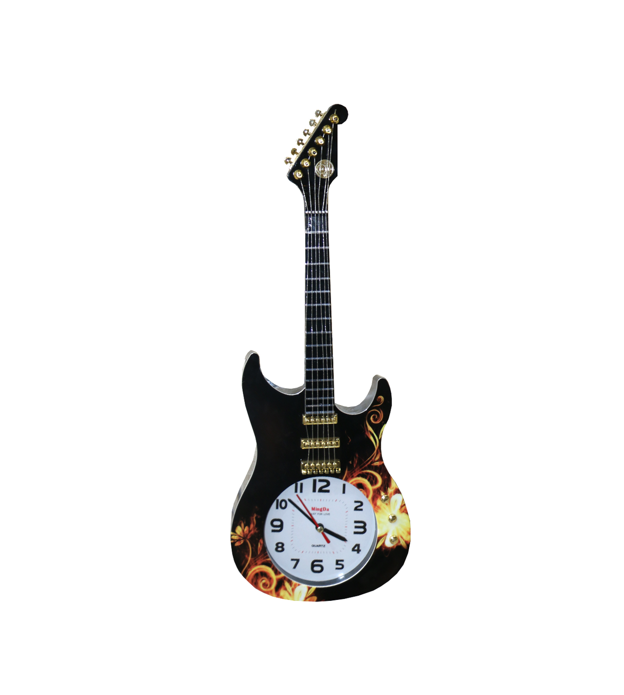 wall clock guitar 18"x7" china d568