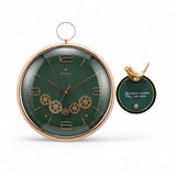 sparrow holder wall clock moving gear 22"x15" china 51134