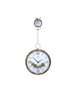 sparrow holder wall clock moving gear 22"x15" china 51134