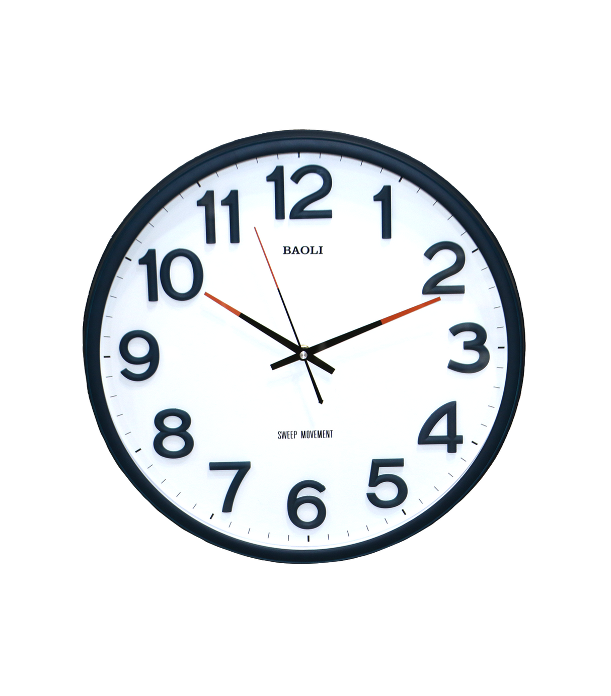 wall clock blue china 23304